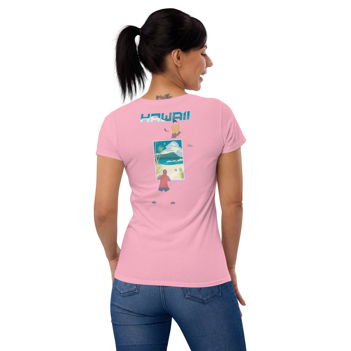 Hawaii Table Tennis Women's Short Sleeve T-Shirt