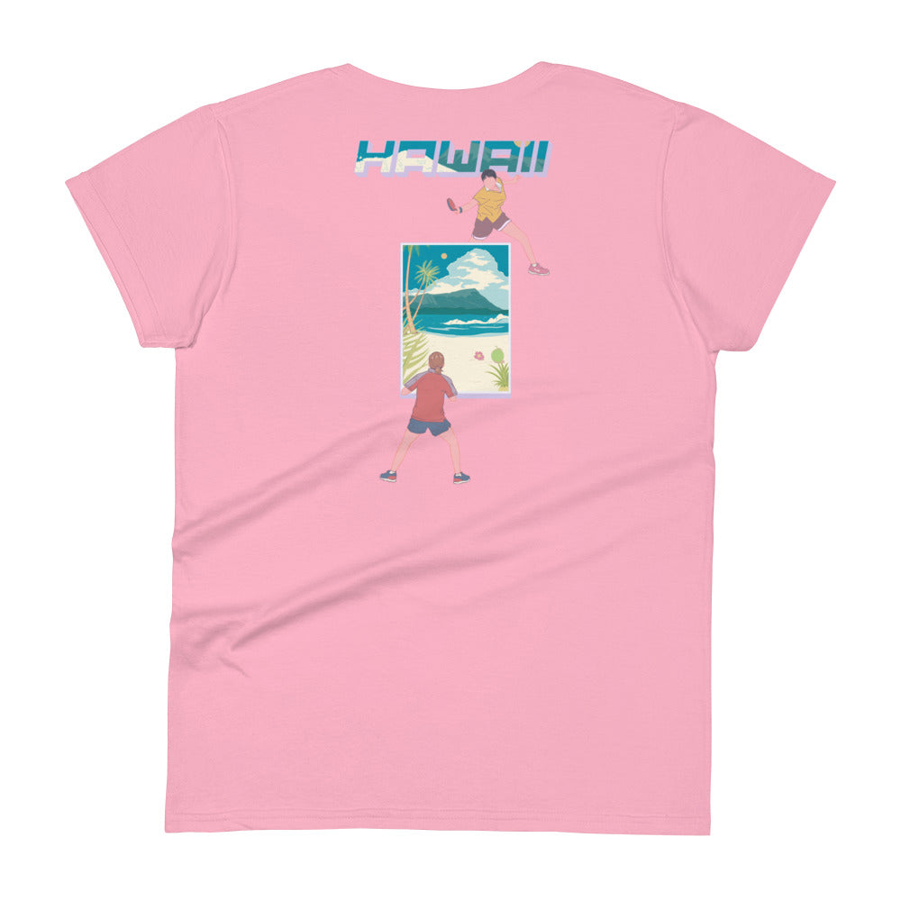 Hawaii Table Tennis Women's Short Sleeve T-Shirt