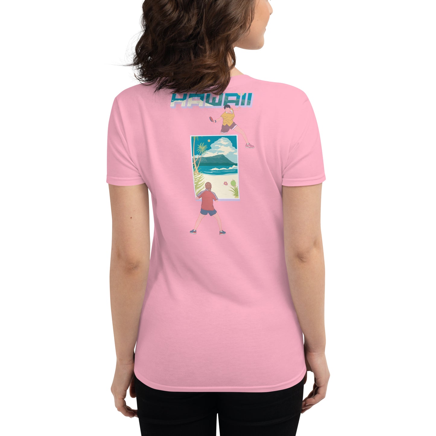 Hawaii Table Tennis Women's Short Sleeve T-Shirt