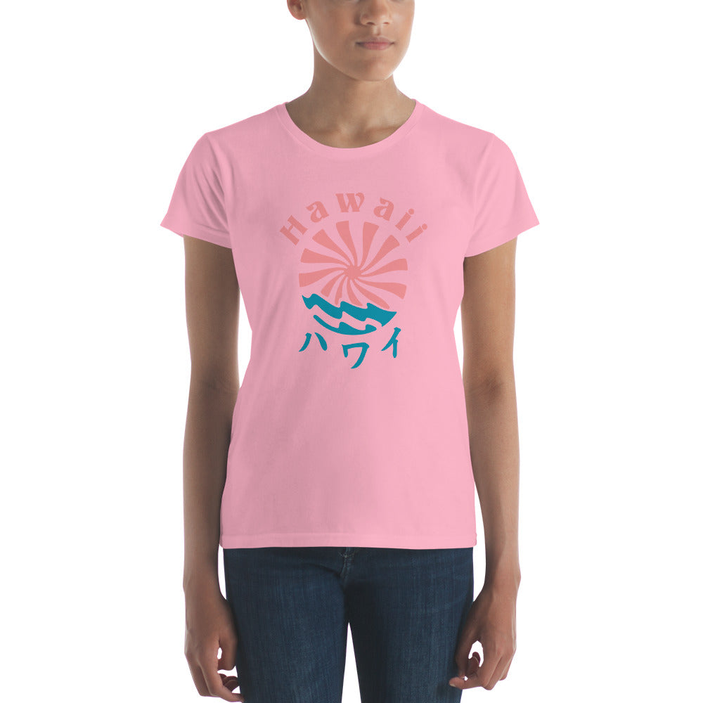 Hawaii Table Tennis Women's Short Sleeve T-Shirt