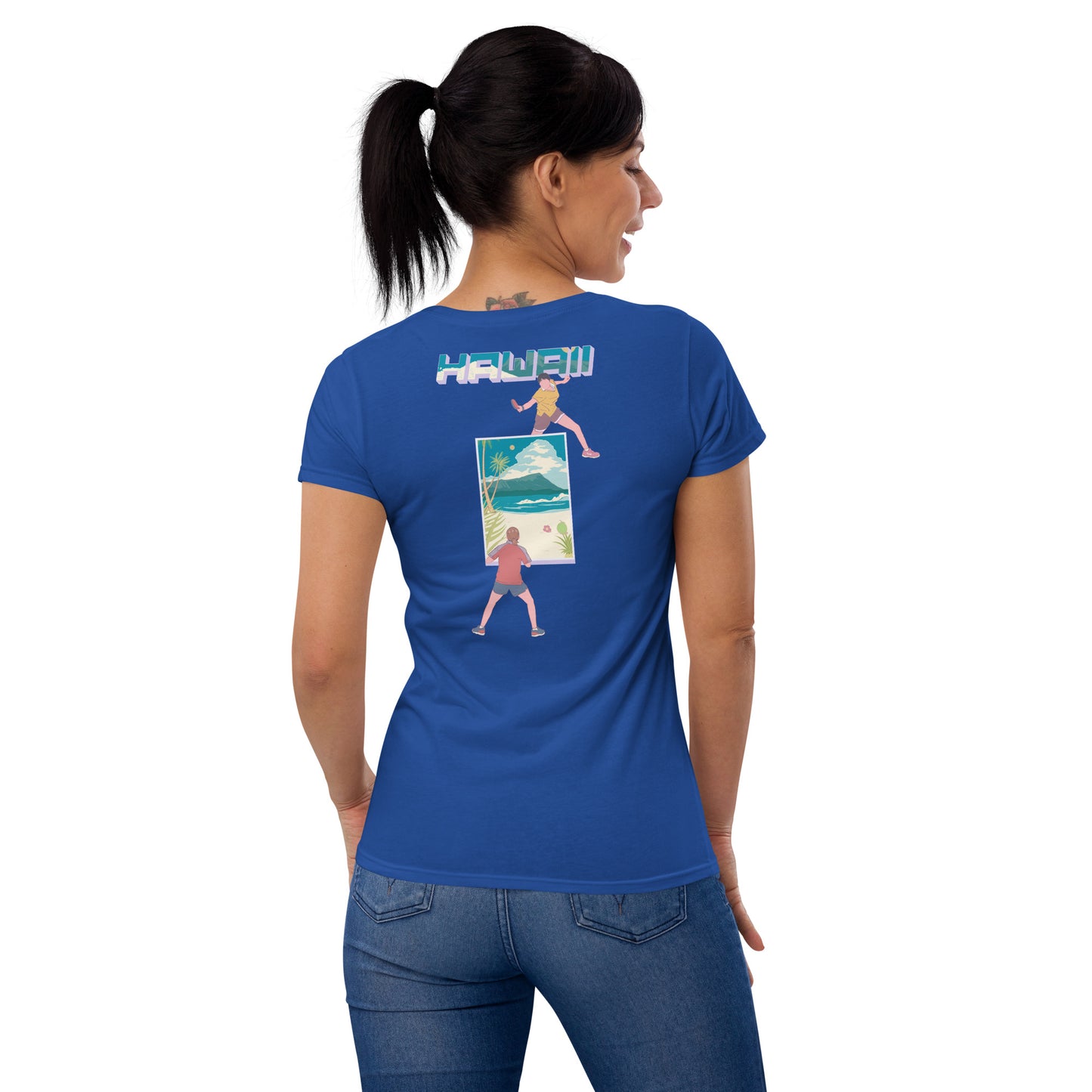 Hawaii Table Tennis Women's Short Sleeve T-Shirt