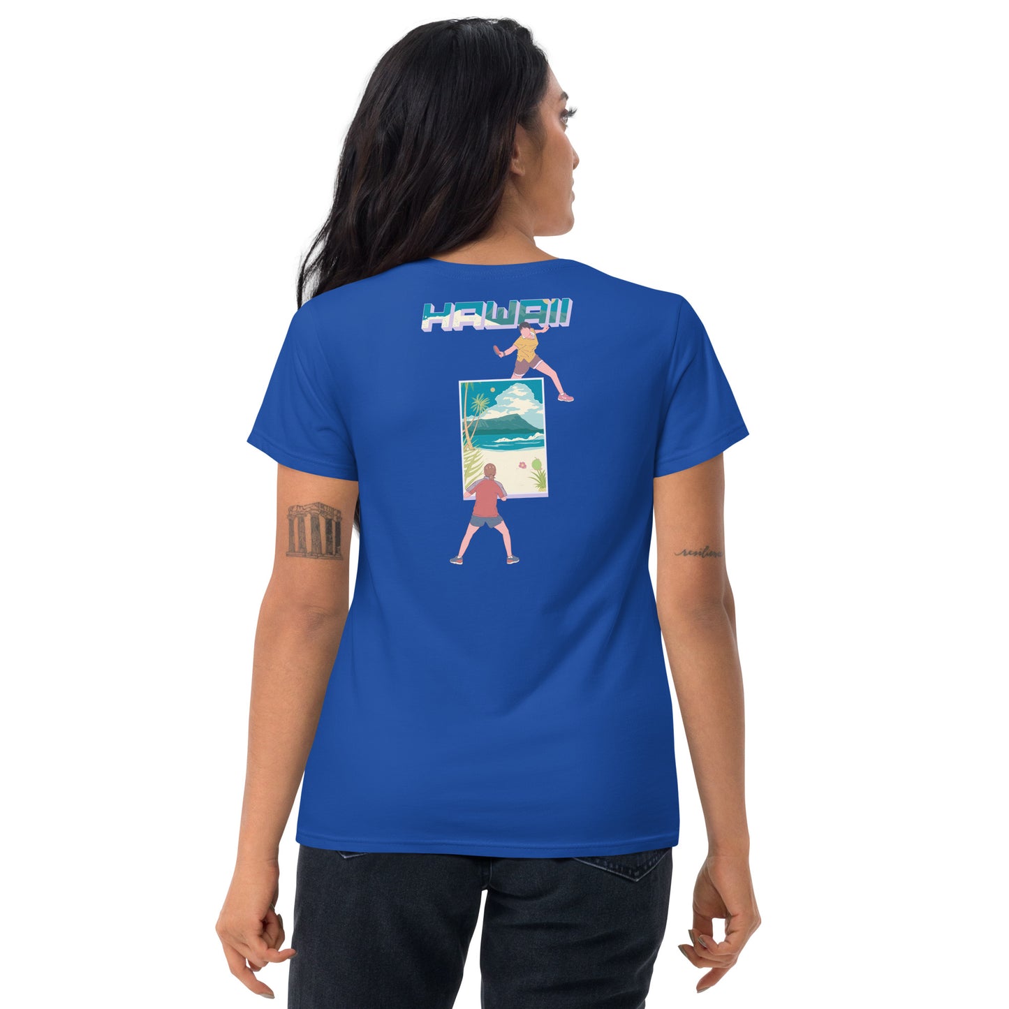 Hawaii Table Tennis Women's Short Sleeve T-Shirt