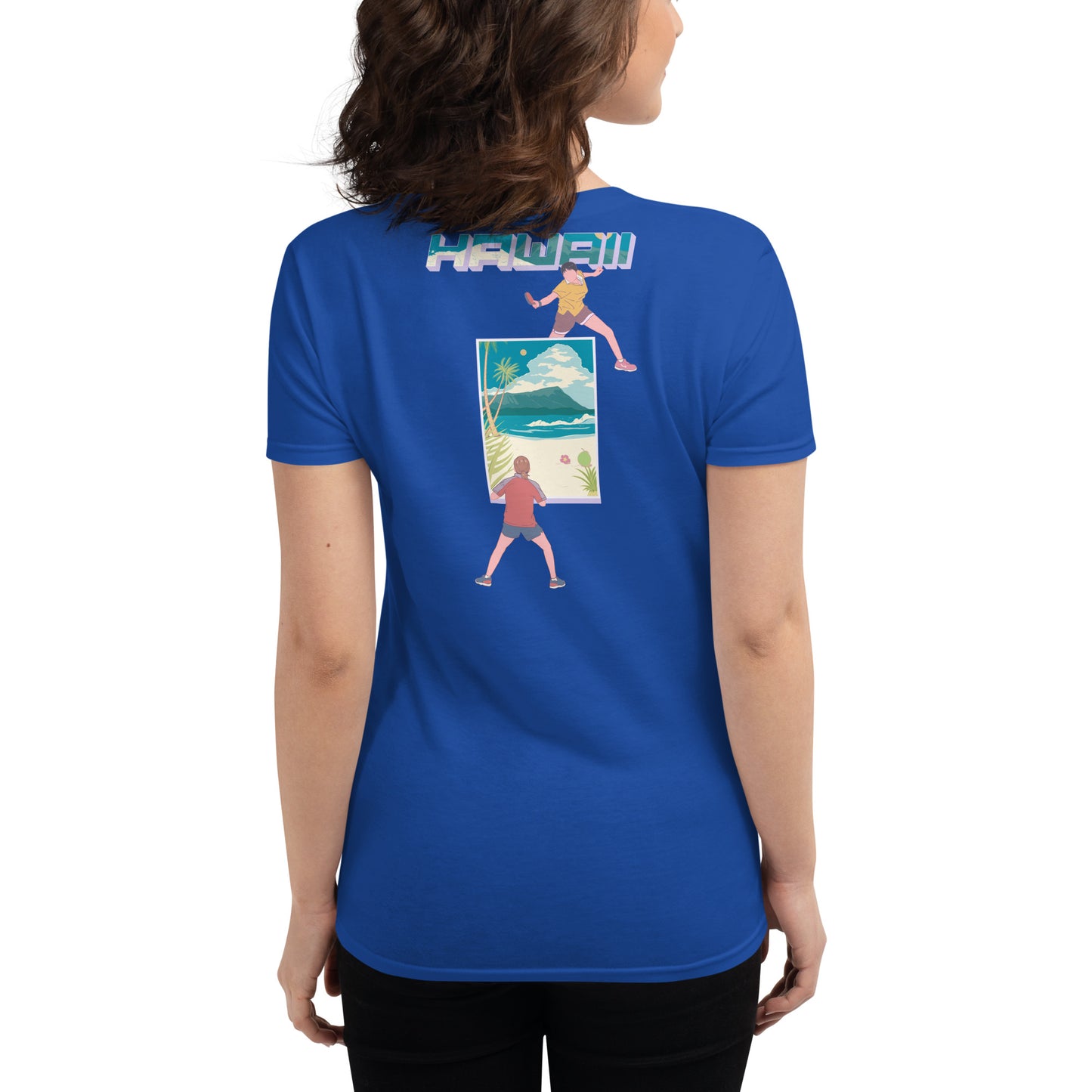 Hawaii Table Tennis Women's Short Sleeve T-Shirt