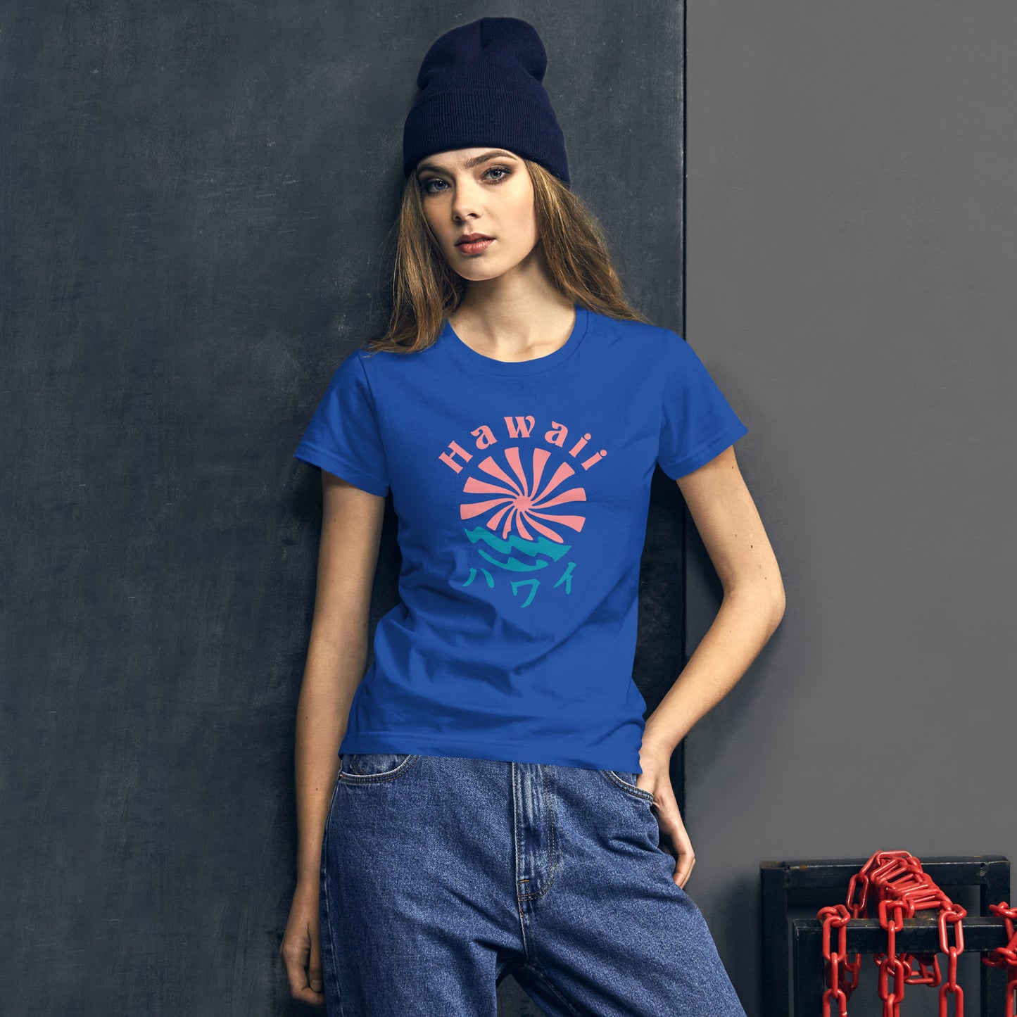 Hawaii Table Tennis Women's Short Sleeve T-Shirt