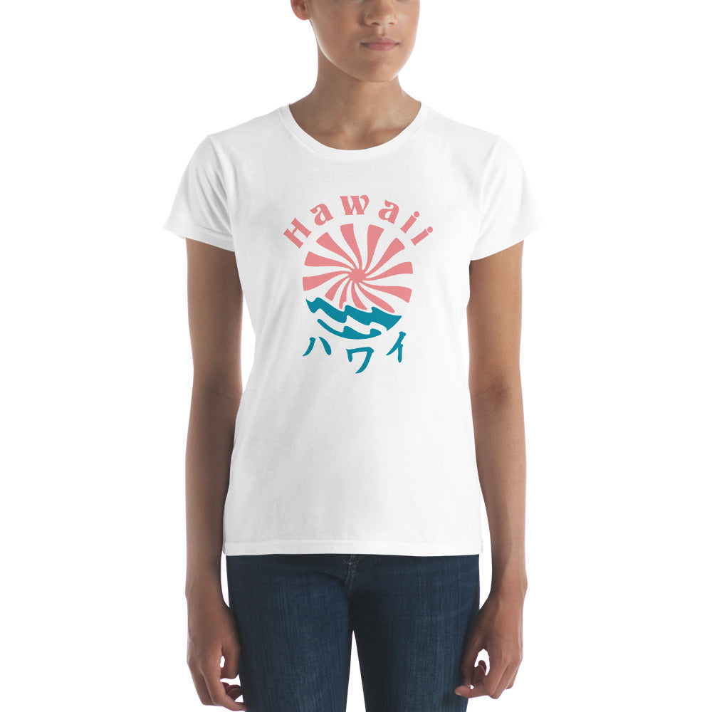Hawaii Table Tennis Women's Short Sleeve T-Shirt