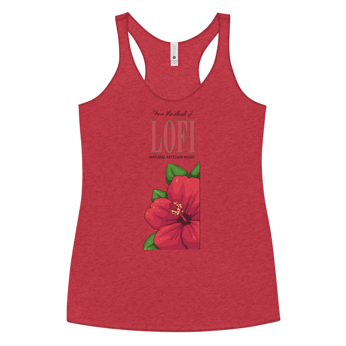 Islands of Lo-Fi Women's Racerback Tank