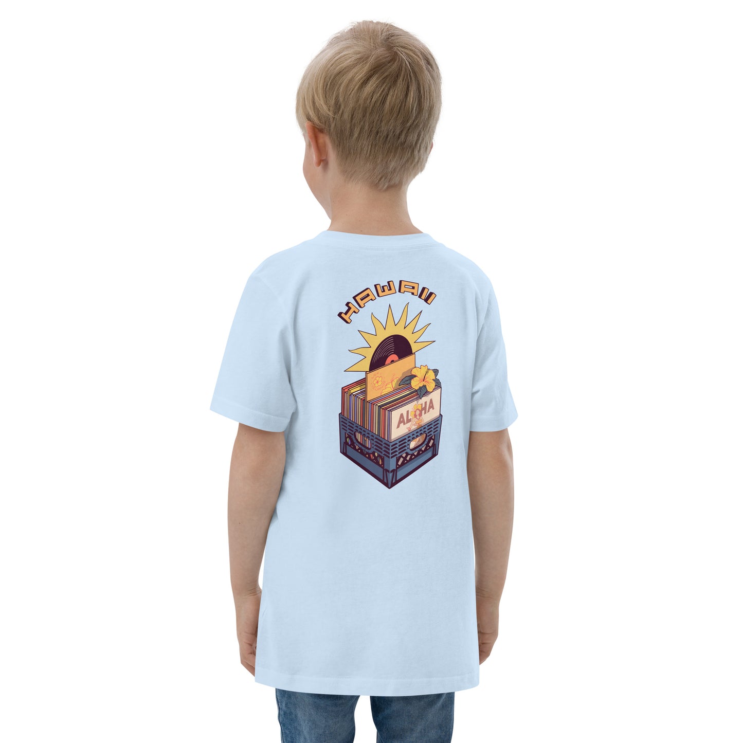 Vinyl Records Youth Jersey T-Shirt