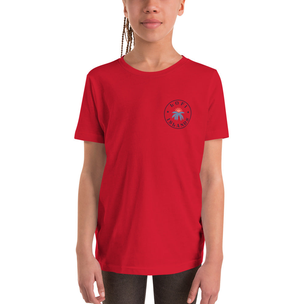Red Vinyl Records Youth Short Sleeve T-Shirt