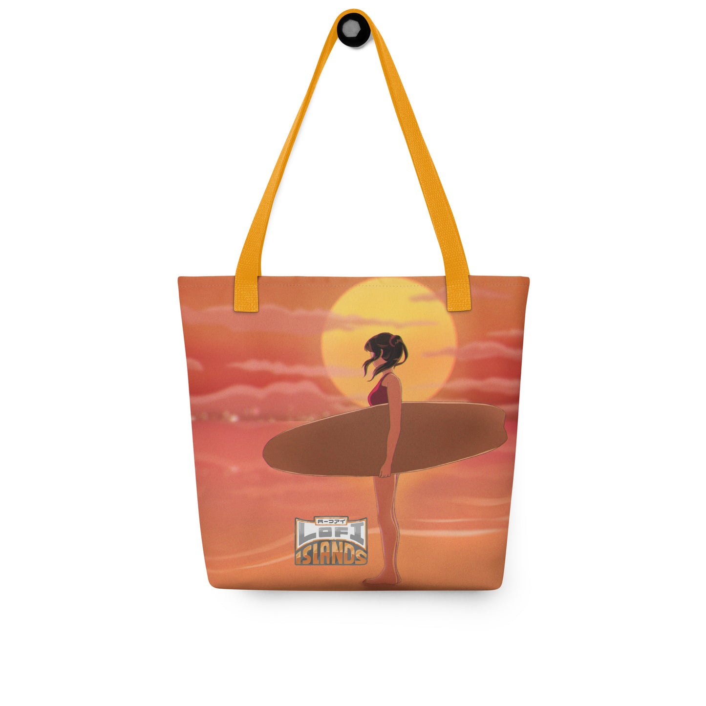 Surfer Girl Tote Bag