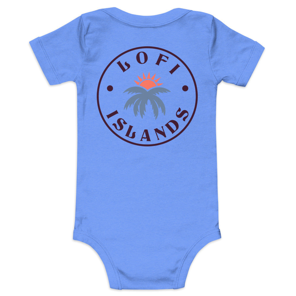 Vinyl Records Baby Short Sleeve One Piece