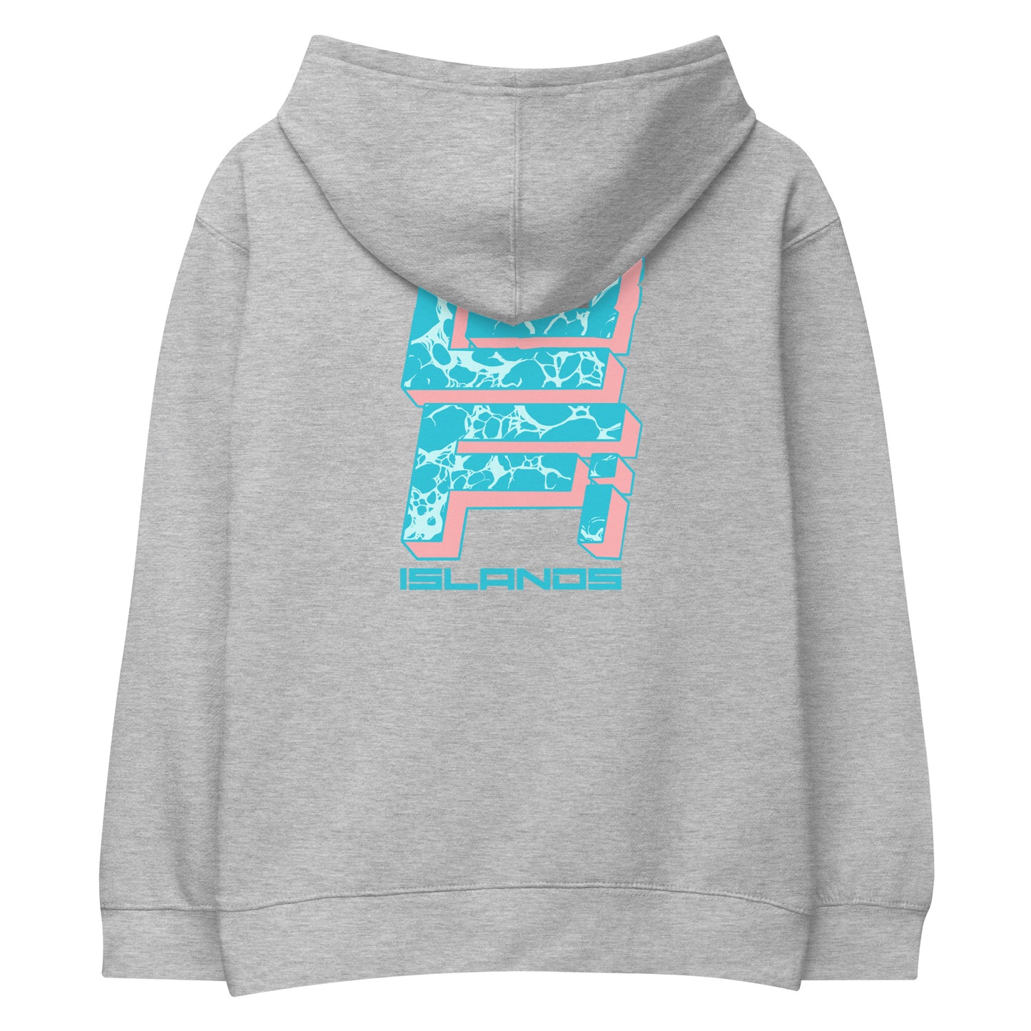 Lo-Fi Islands Keyboard Kids Fleece Hoodie