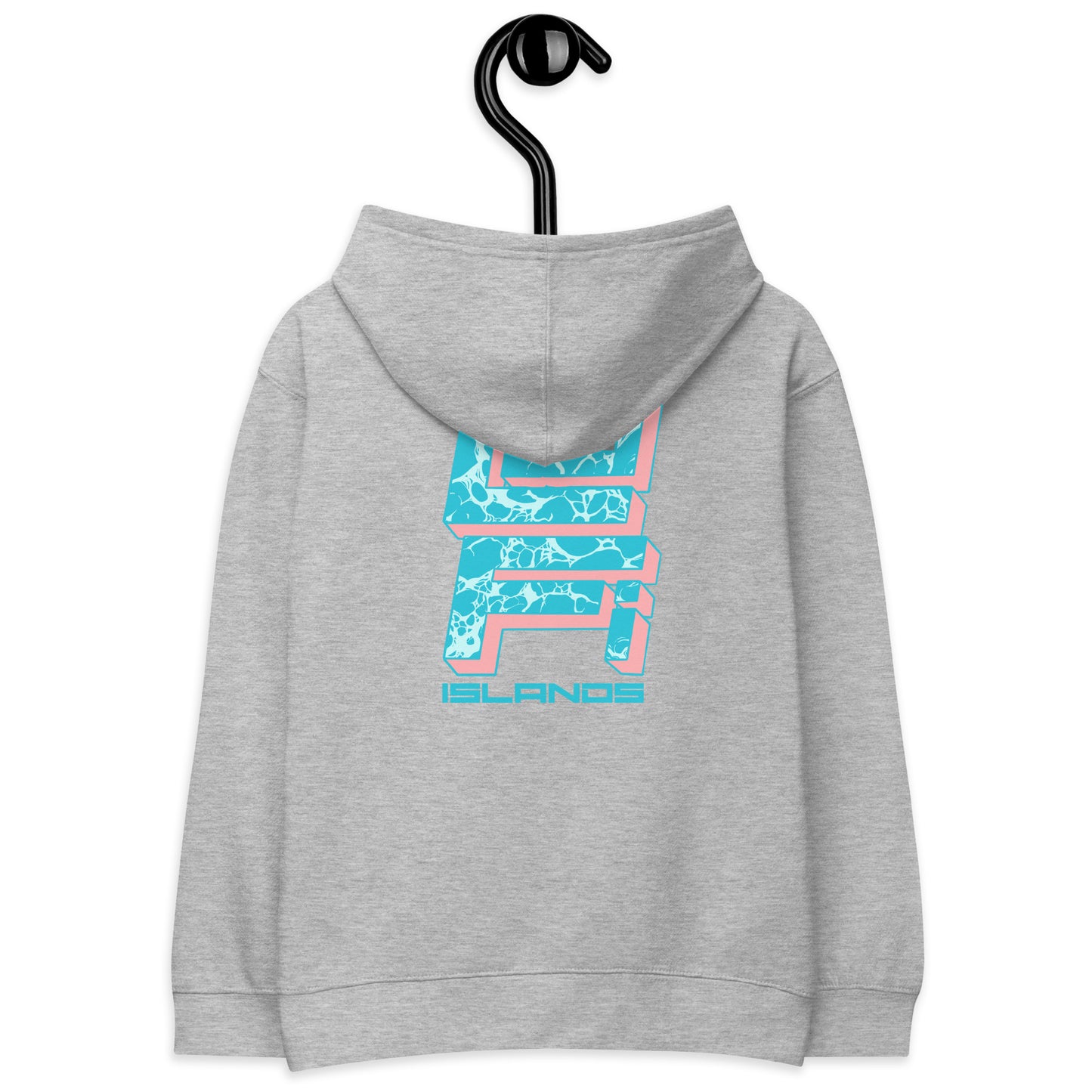 Lo-Fi Islands Keyboard Kids Fleece Hoodie