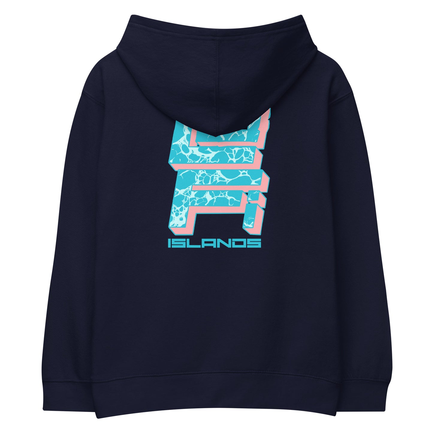 Lo-Fi Islands Keyboard Kids Fleece Hoodie