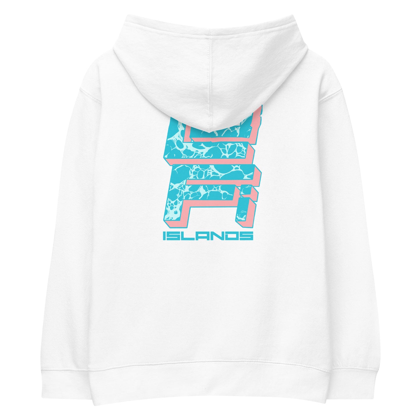 Lo-Fi Islands Keyboard Kids Fleece Hoodie