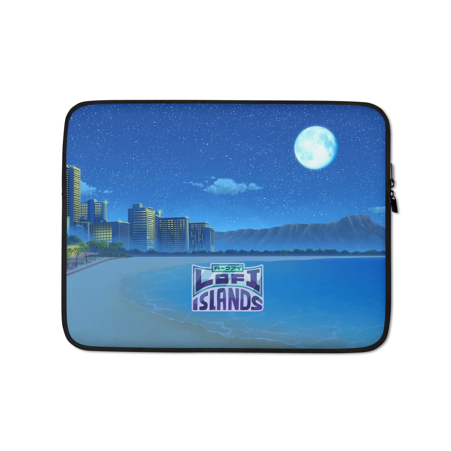 Waikiki Night Laptop Sleeve