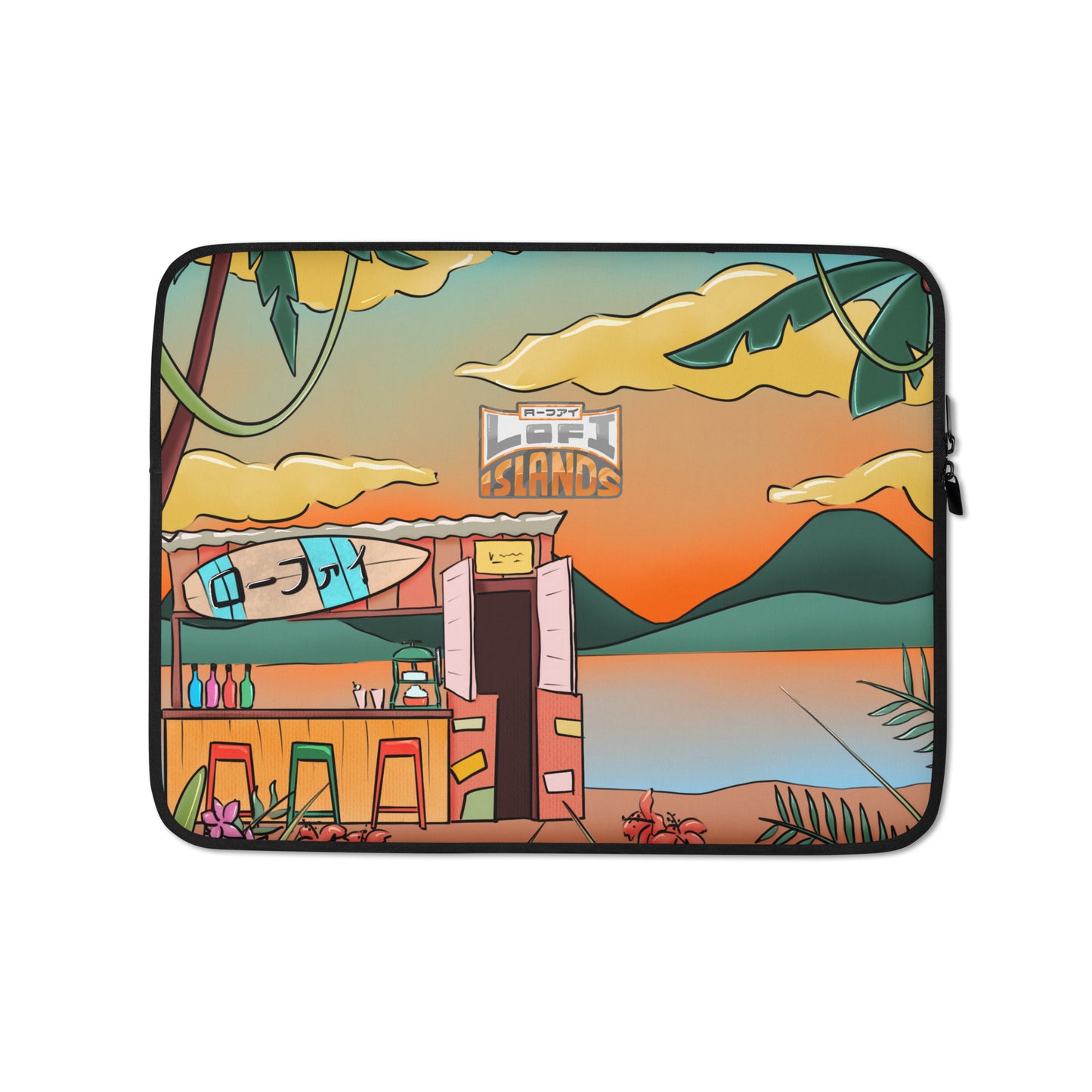 Lo-Fi Islands Shave Ice Laptop Sleeve