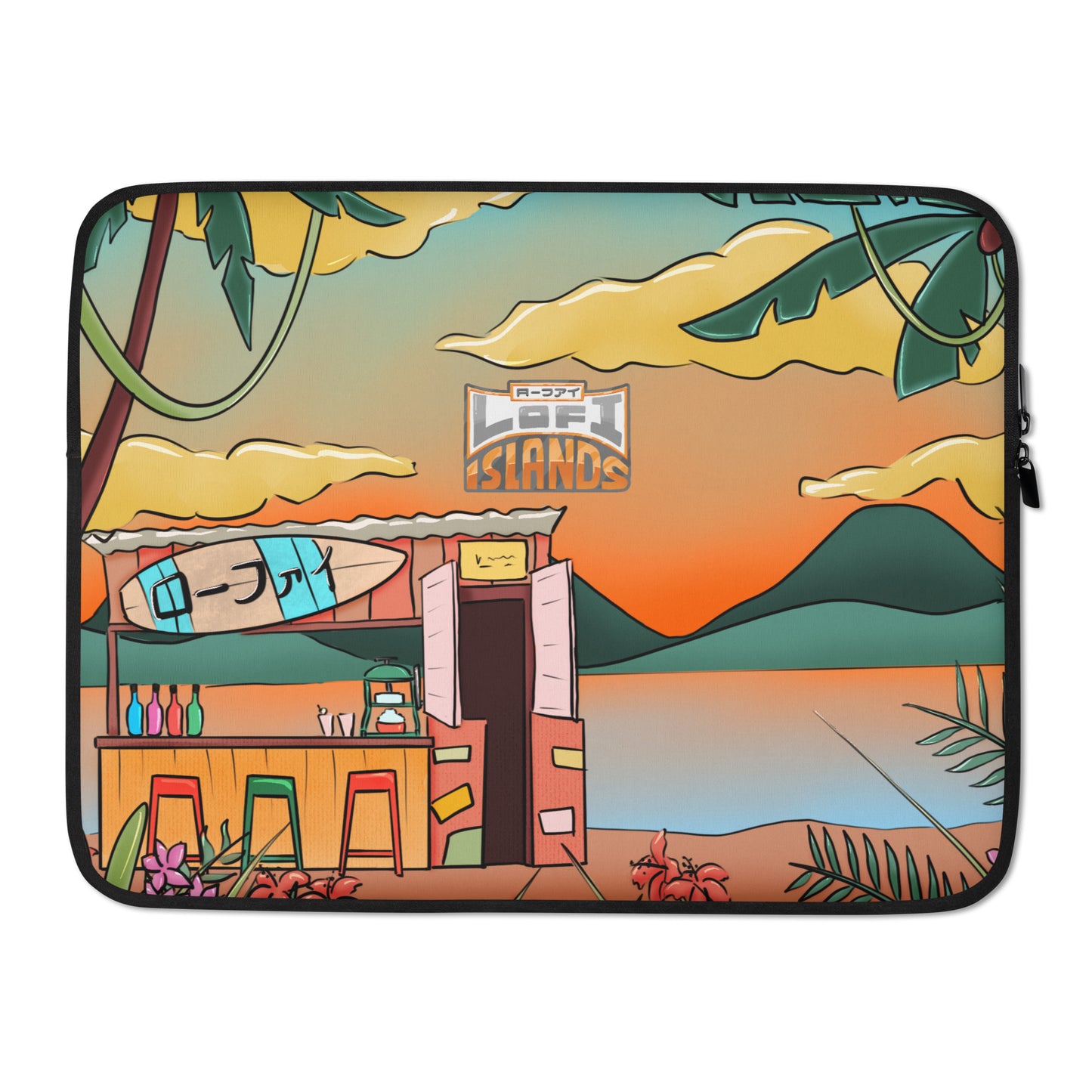 Lo-Fi Islands Shave Ice Laptop Sleeve