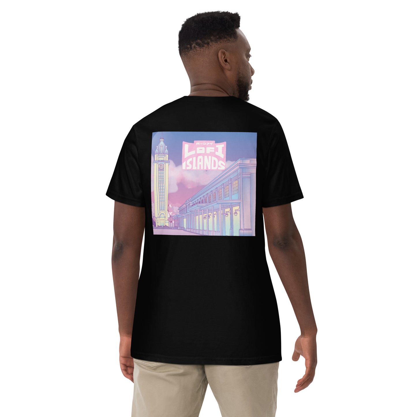 Aloha Tower Lo-Fi Men’s Garment-Dyed Heavyweight T-shirt