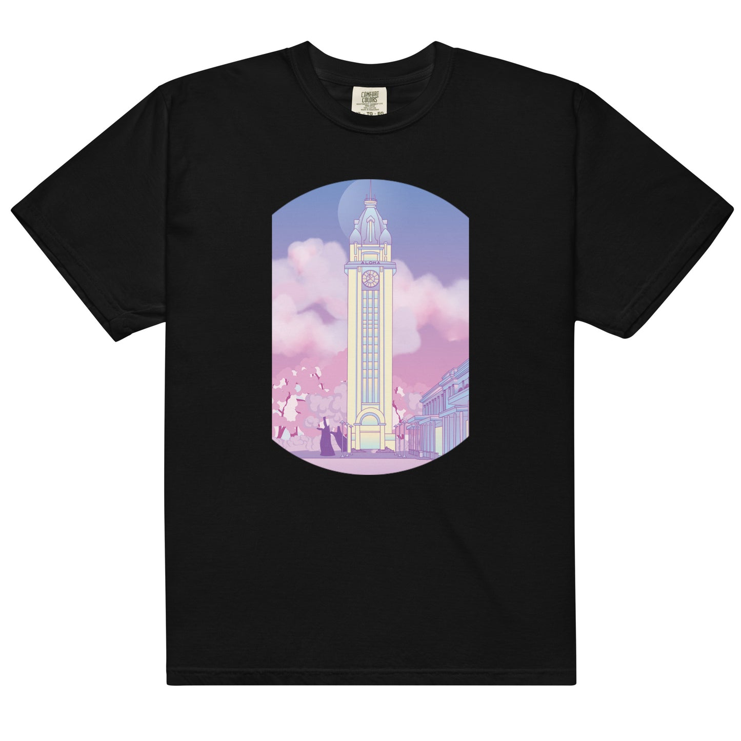 Aloha Tower Lo-Fi Men’s Garment-Dyed Heavyweight T-shirt