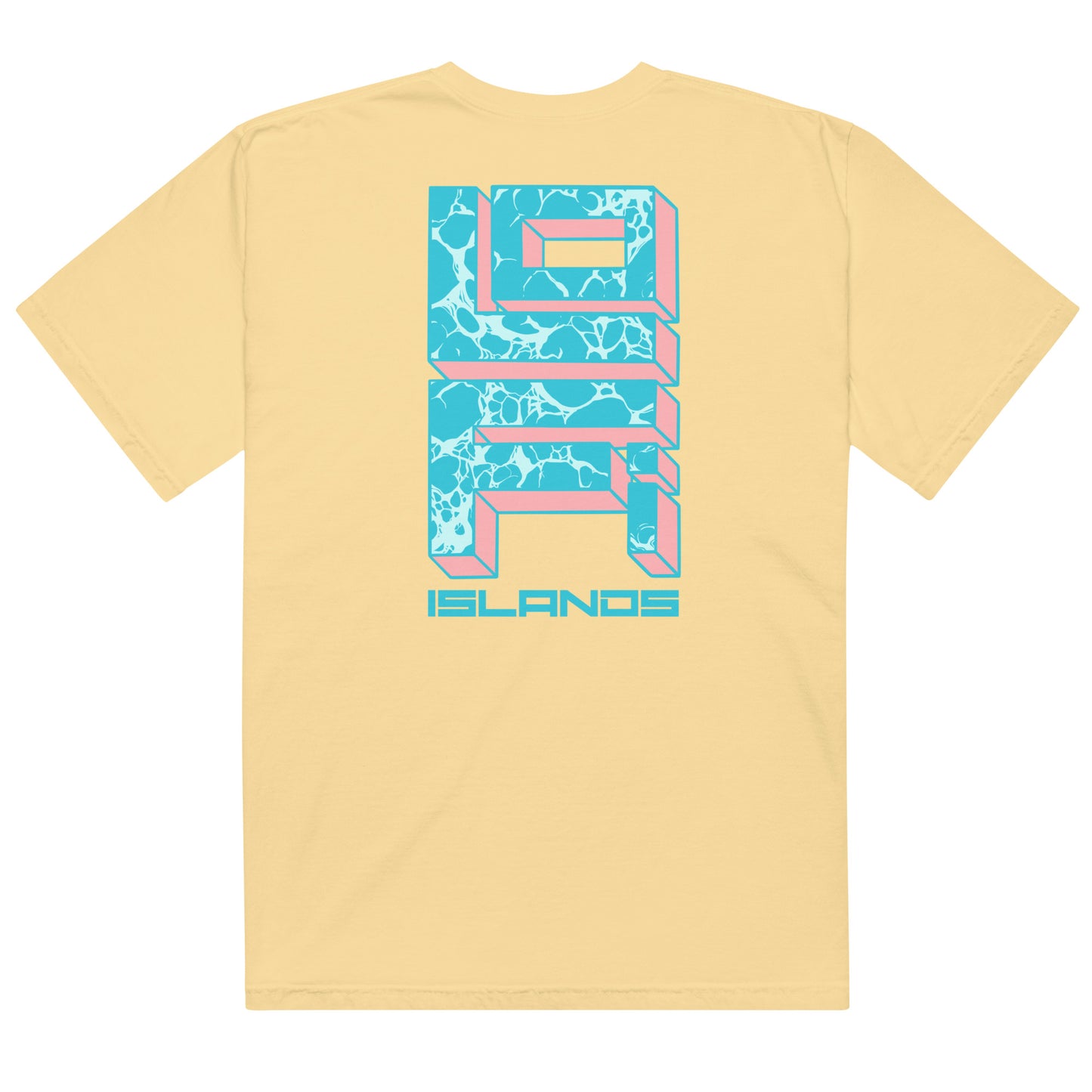 Lo-Fi Islands Keyboard Men’s Garment-Dyed Heavyweight T-Shirt