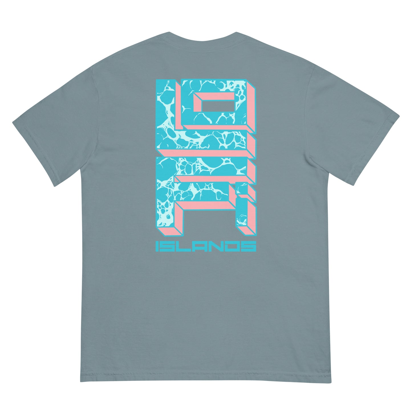 Lo-Fi Islands Keyboard Men’s Garment-Dyed Heavyweight T-Shirt