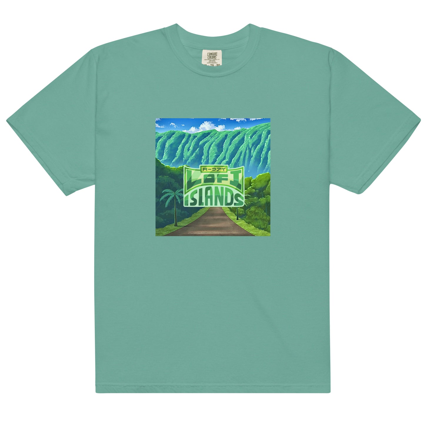 Hoʻomaluhia Botanical Garden Men’s Garment-Dyed Heavyweight T-Shirt