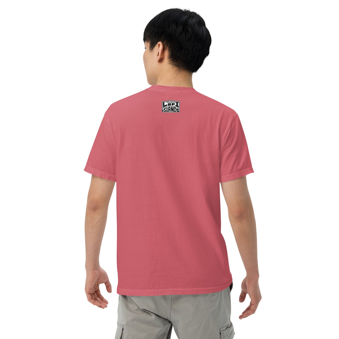 Vinyl Hibiscus Men’s Garment-Dyed Heavyweight T-Shirt