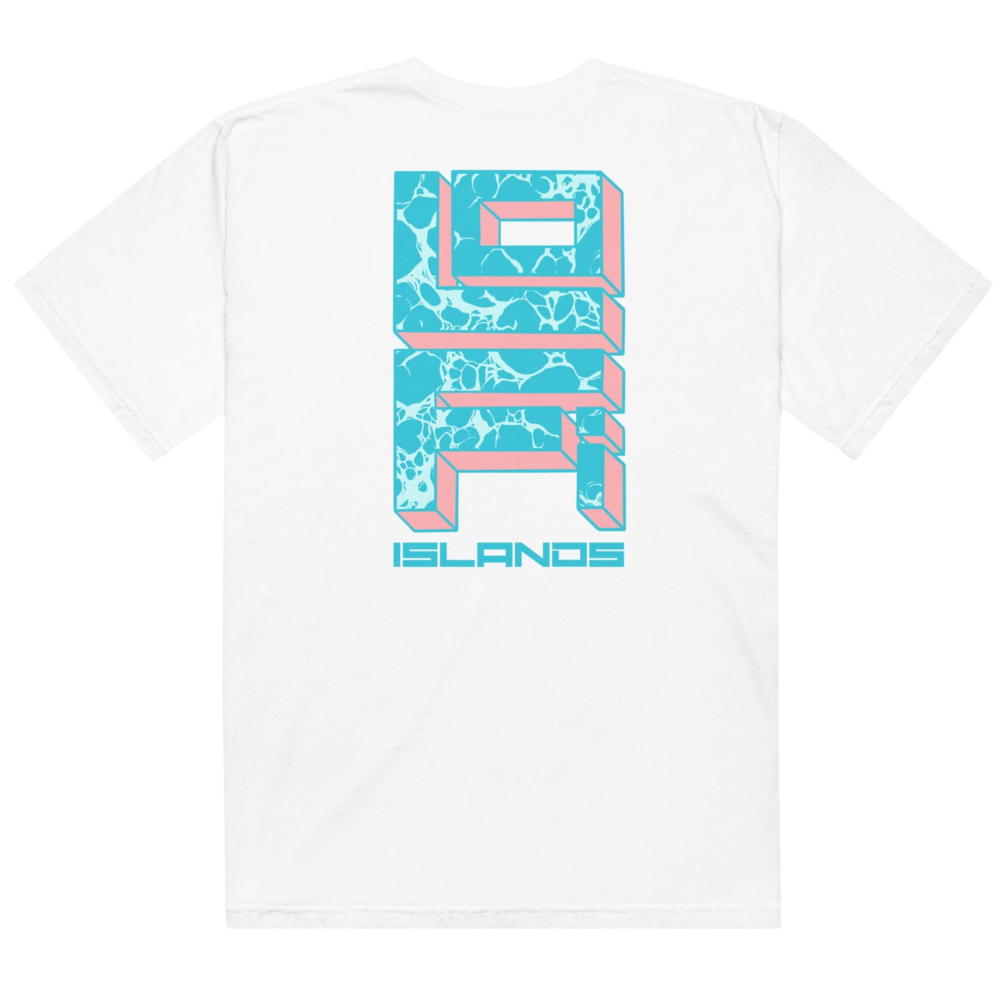 Lo-Fi Islands Keyboard Men’s Garment-Dyed Heavyweight T-Shirt