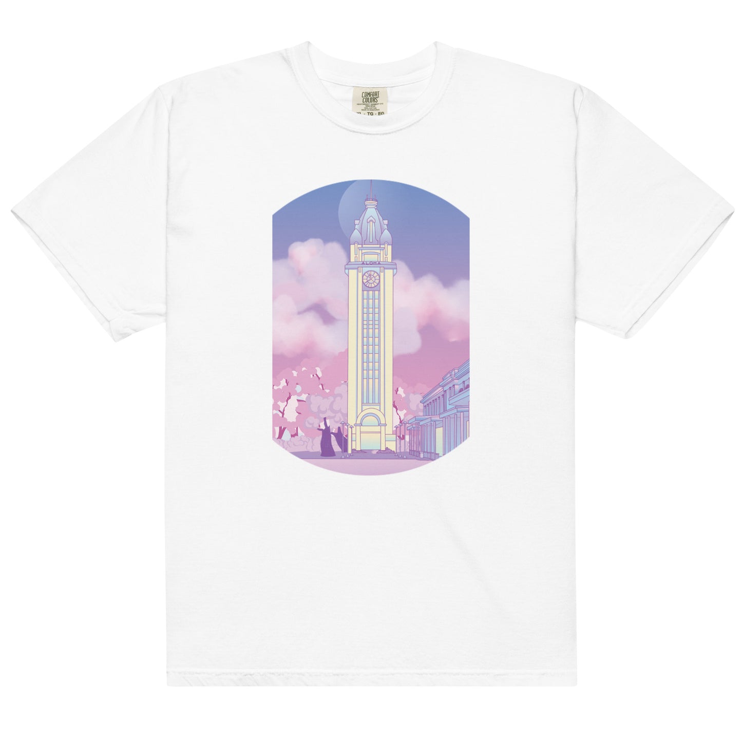 Aloha Tower Lo-Fi Men’s Garment-Dyed Heavyweight T-shirt