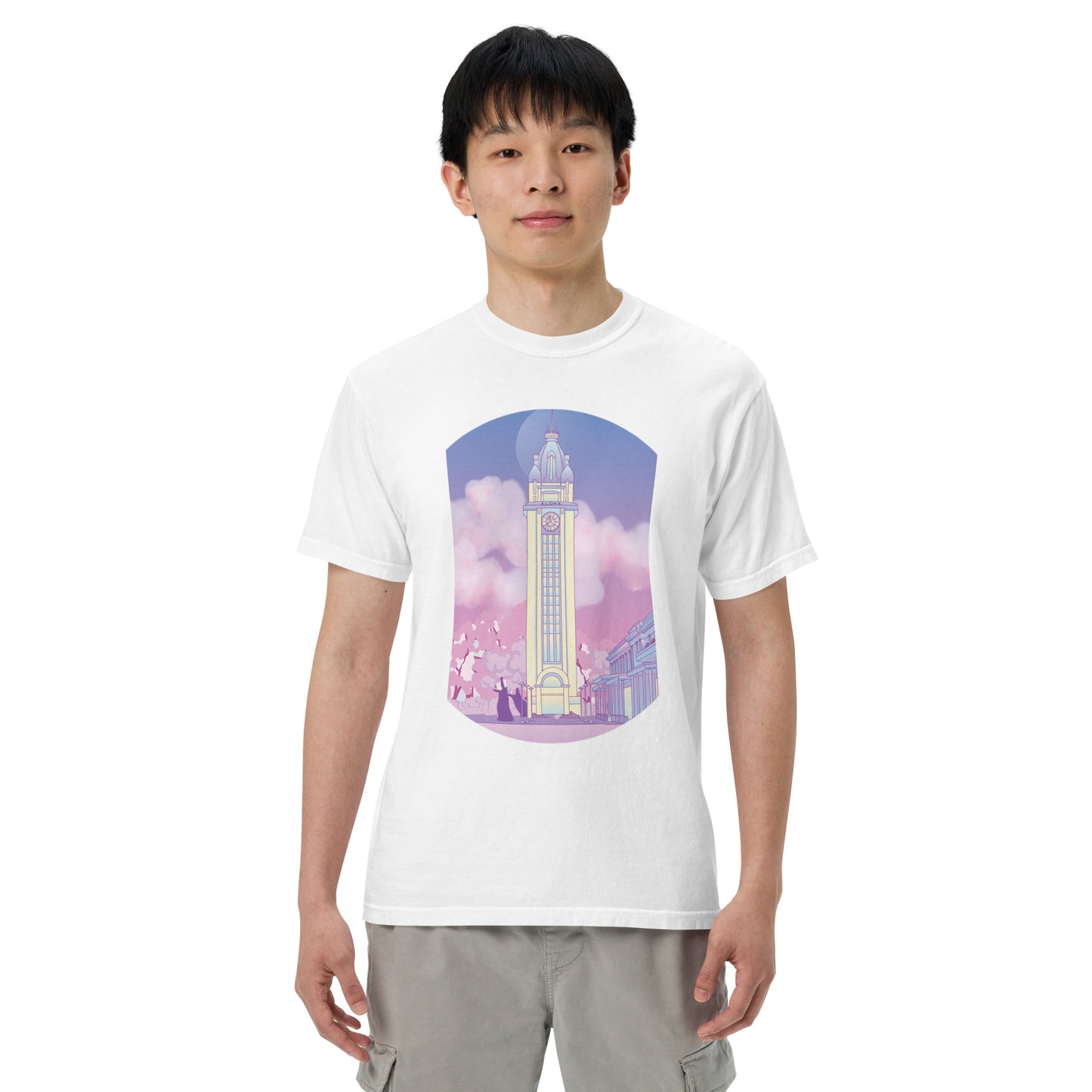 Aloha Tower Lo-Fi Men’s Garment-Dyed Heavyweight T-shirt