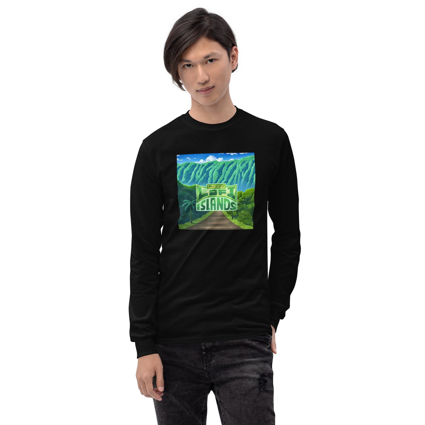 Hoʻomaluhia Botanical Garden Men’s Long Sleeve Shirt