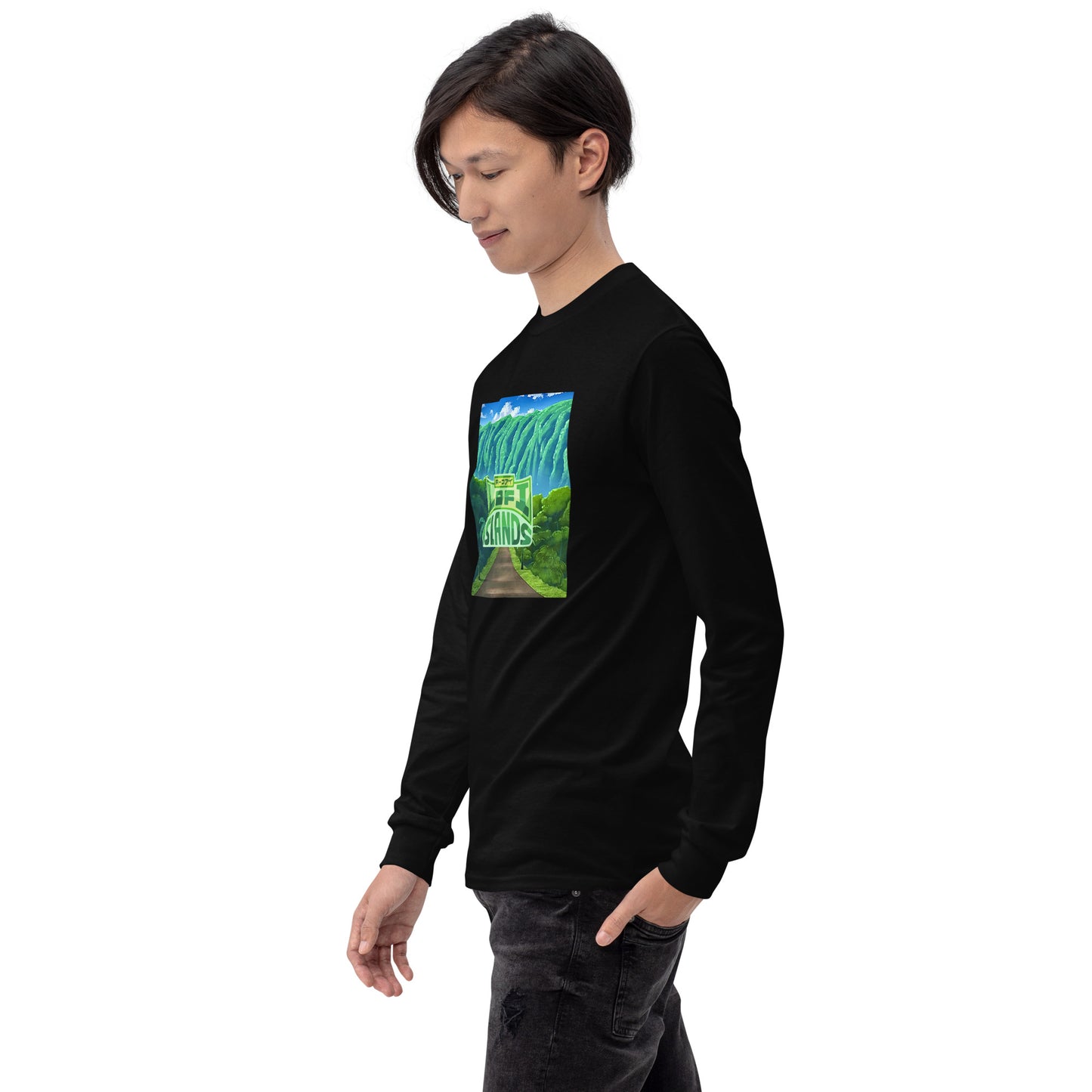 Hoʻomaluhia Botanical Garden Men’s Long Sleeve Shirt