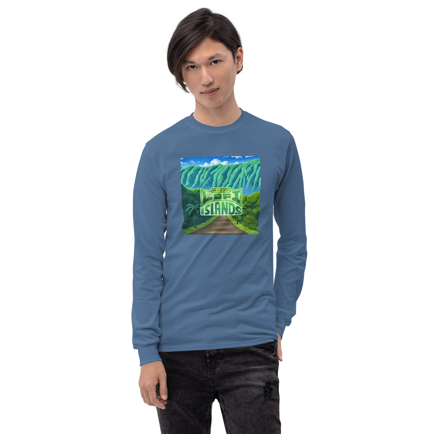 Hoʻomaluhia Botanical Garden Men’s Long Sleeve Shirt