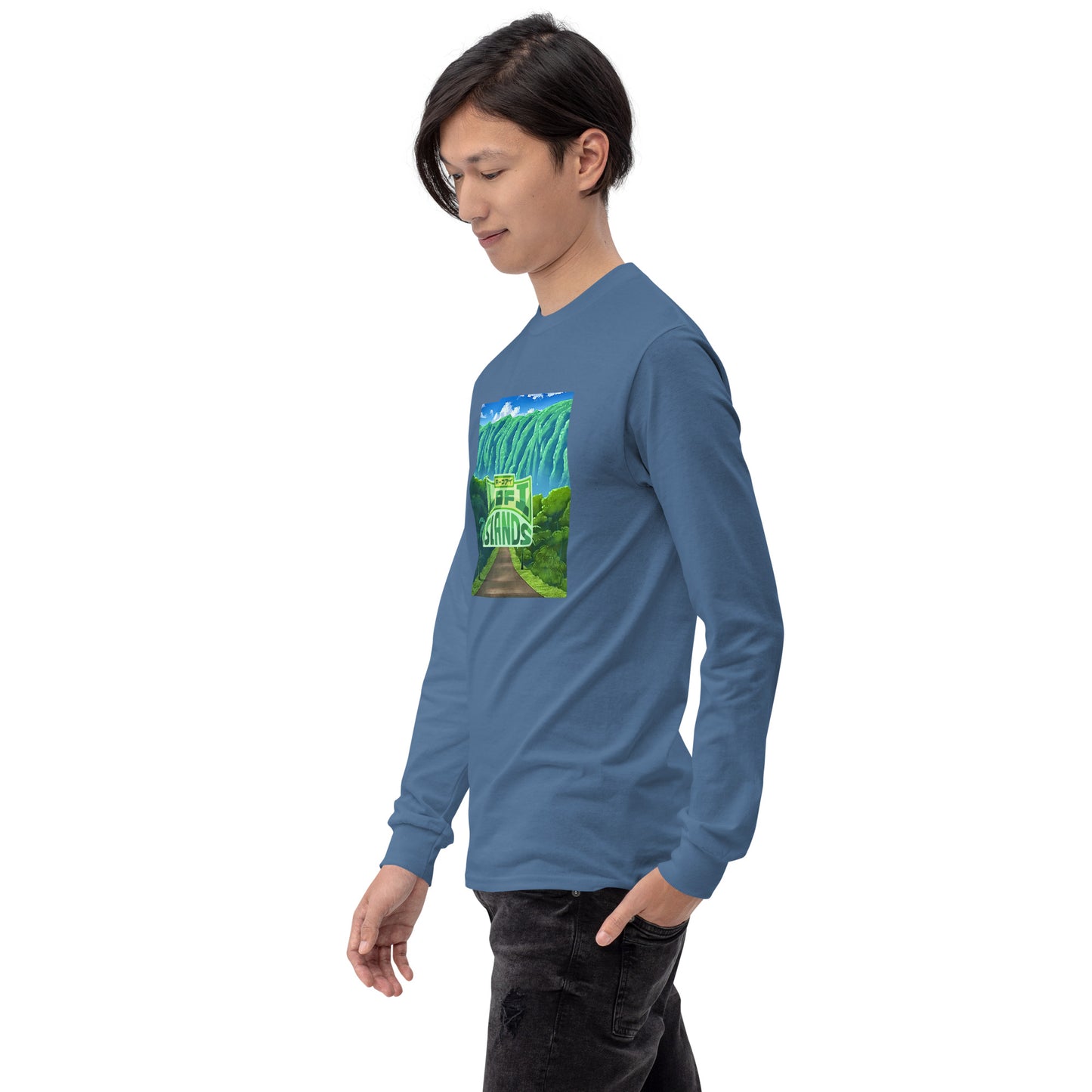 Hoʻomaluhia Botanical Garden Men’s Long Sleeve Shirt