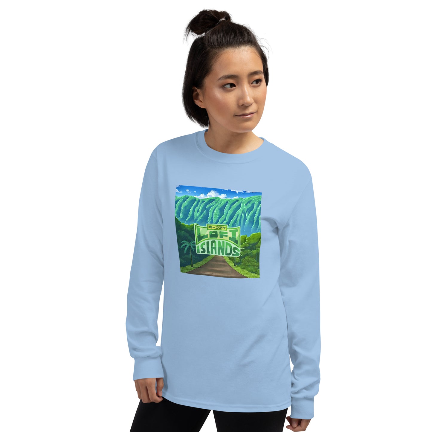 Hoʻomaluhia Botanical Garden Men’s Long Sleeve Shirt