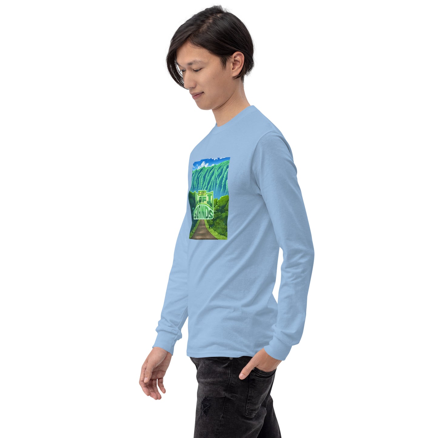 Hoʻomaluhia Botanical Garden Men’s Long Sleeve Shirt