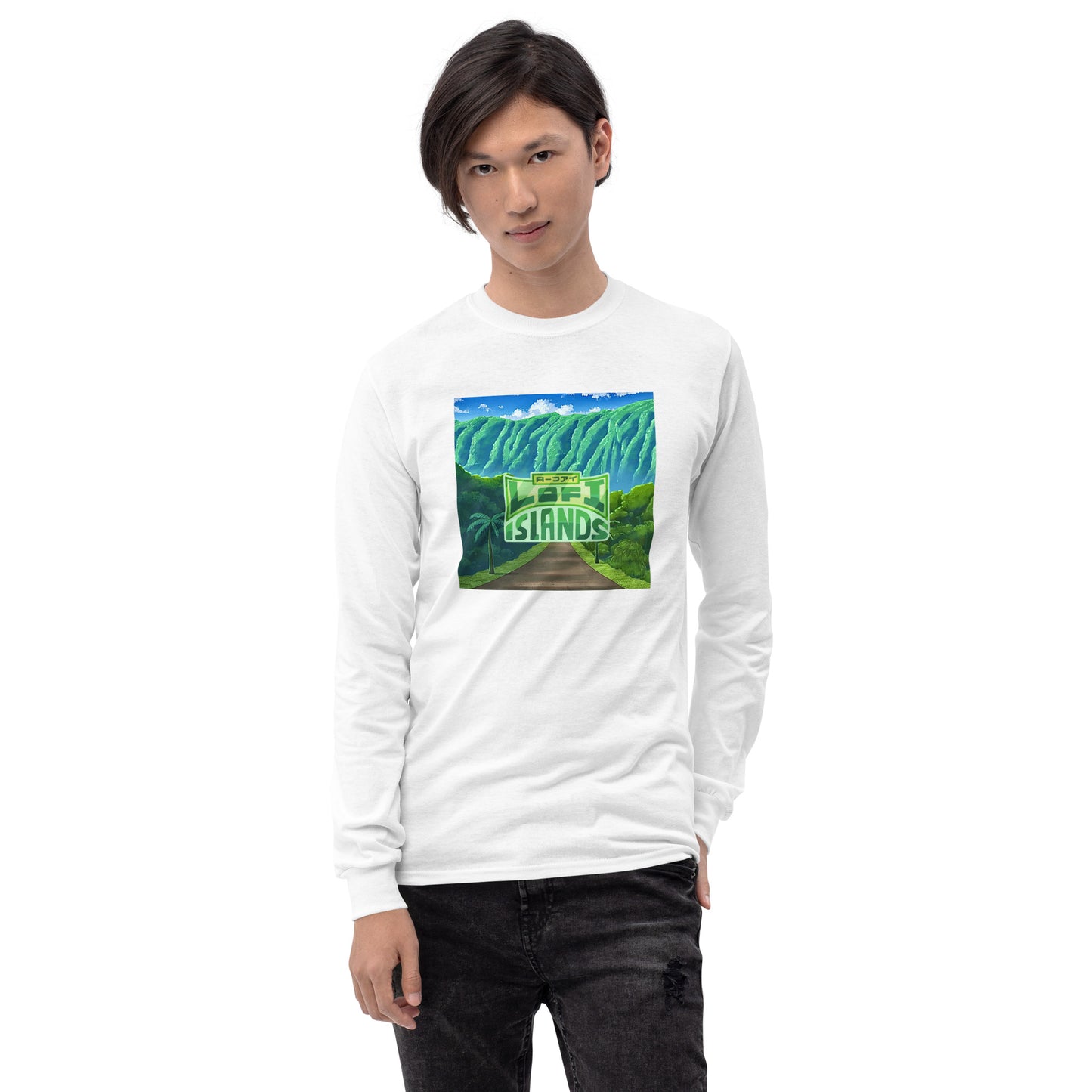 Hoʻomaluhia Botanical Garden Men’s Long Sleeve Shirt