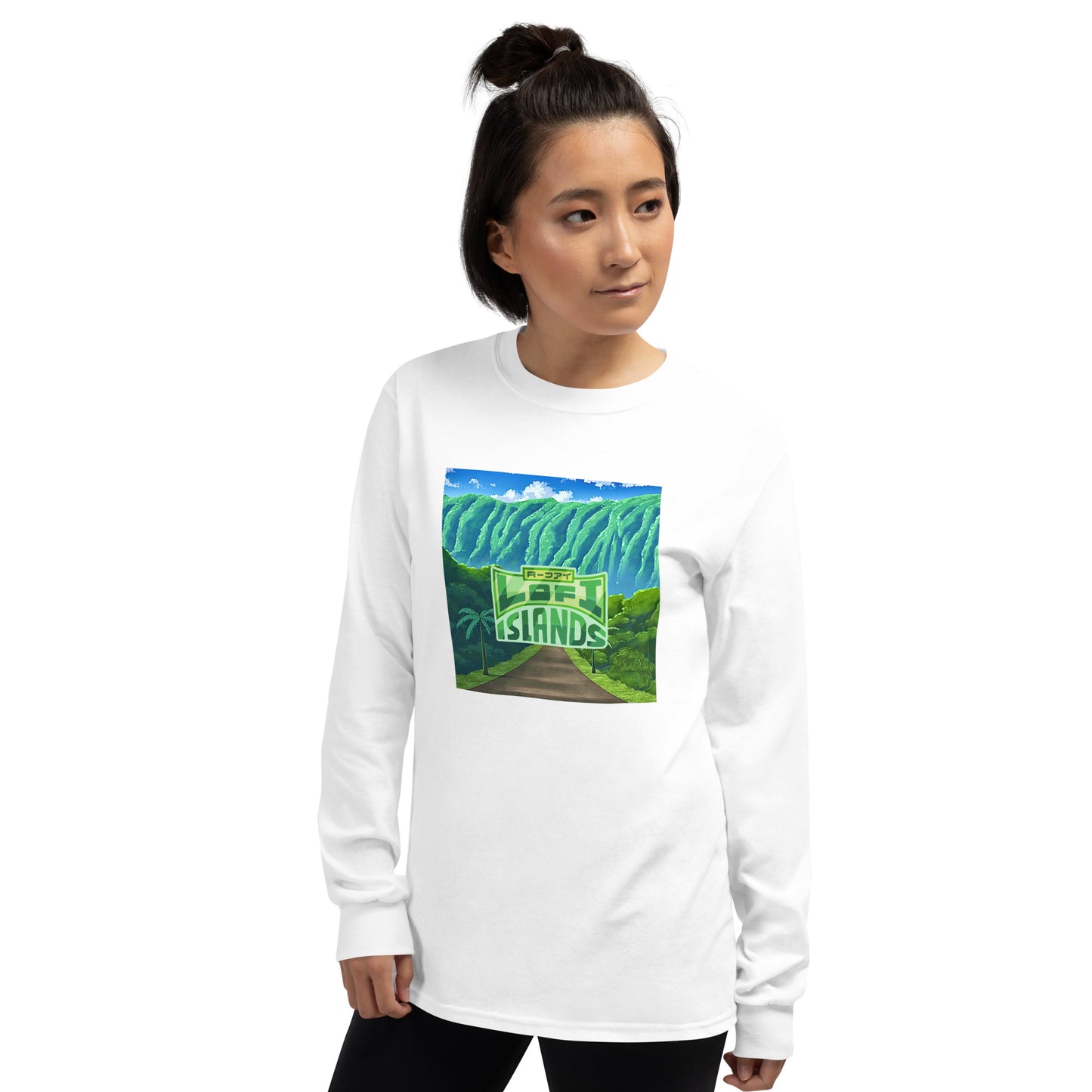 Hoʻomaluhia Botanical Garden Men’s Long Sleeve Shirt