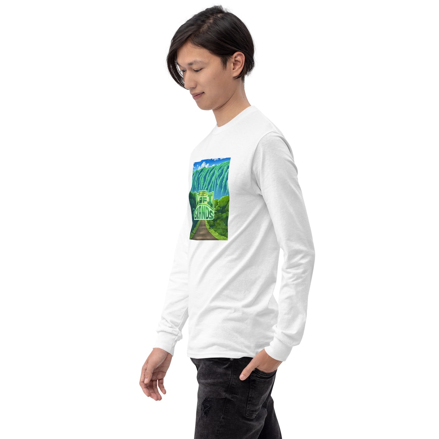 Hoʻomaluhia Botanical Garden Men’s Long Sleeve Shirt