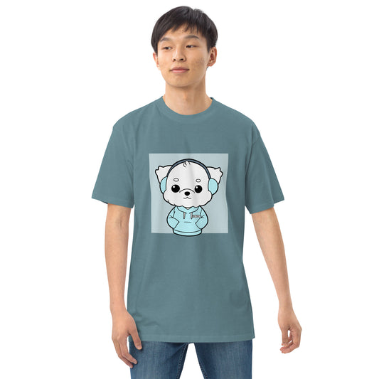 Lo-Fi Puppy Men’s Premium Heavyweight Tee