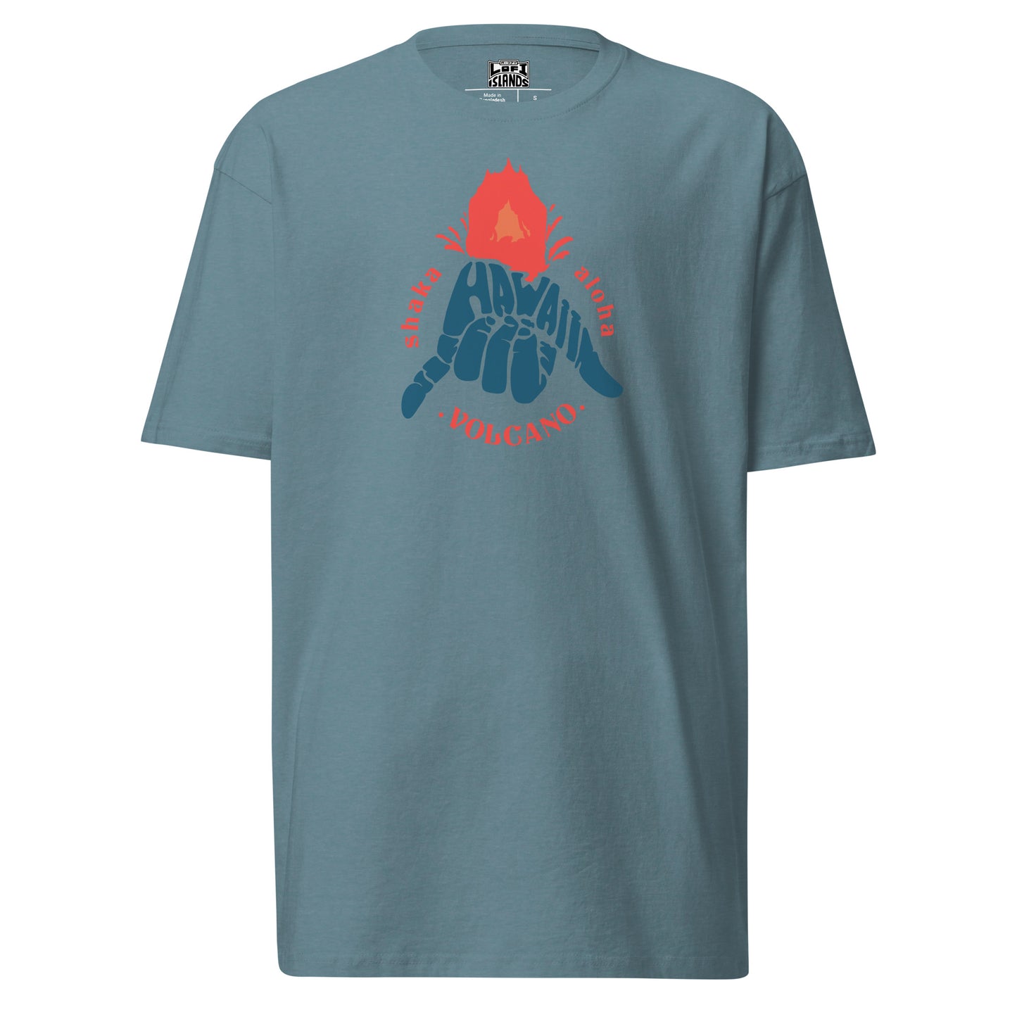 Volcano Hawaii Men’s Premium Heavyweight Tee