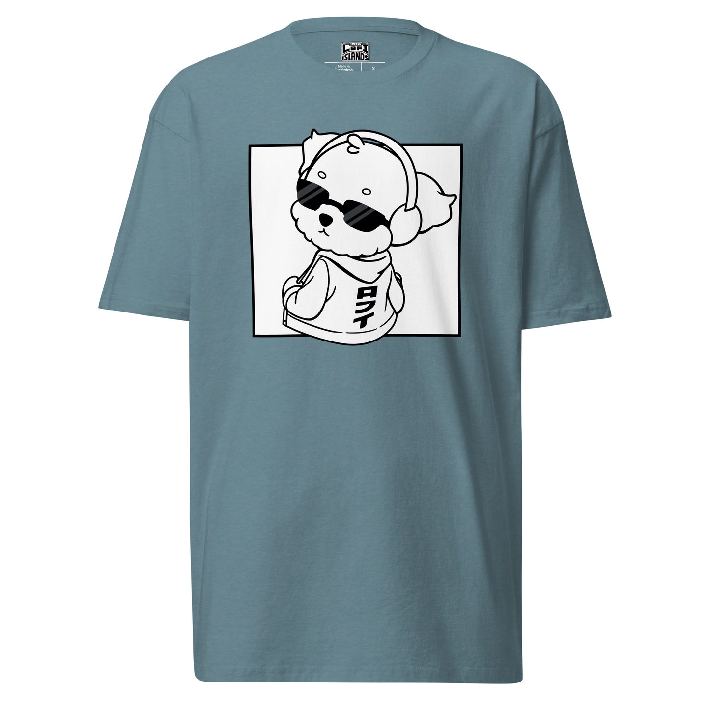 Lo-Fi Puppy Men’s Premium Heavyweight Tee