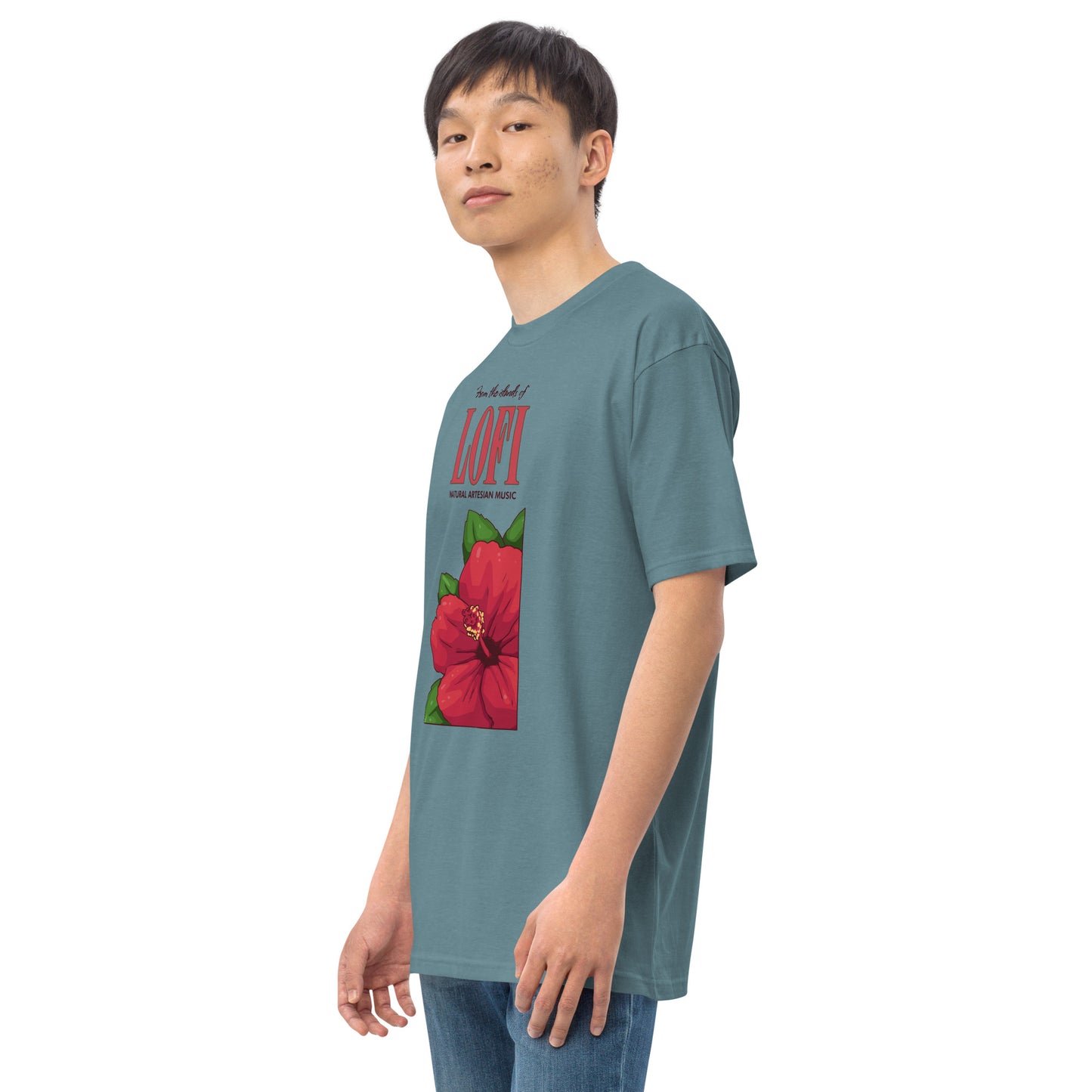 Islands of Lo-Fi Men’s Premium Heavyweight Tee