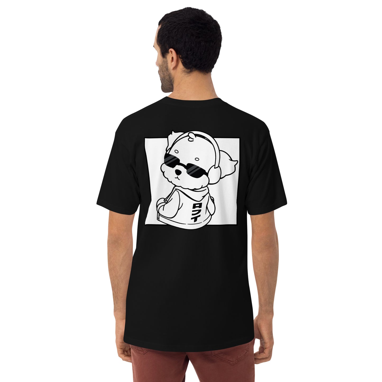 Lo-Fi Puppy ReMix Men’s Premium Heavyweight Tee