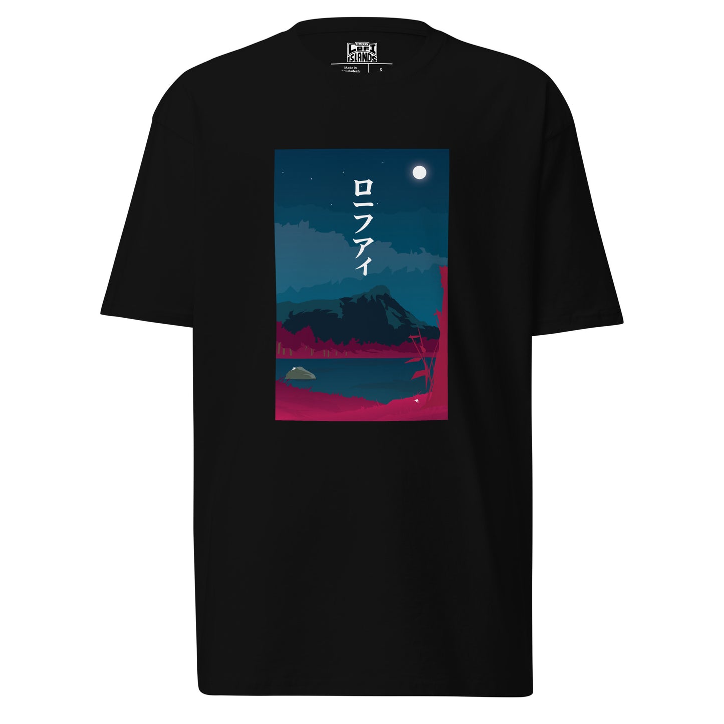 Lo-Fi Diamond Head Men’s Premium Heavyweight Tee