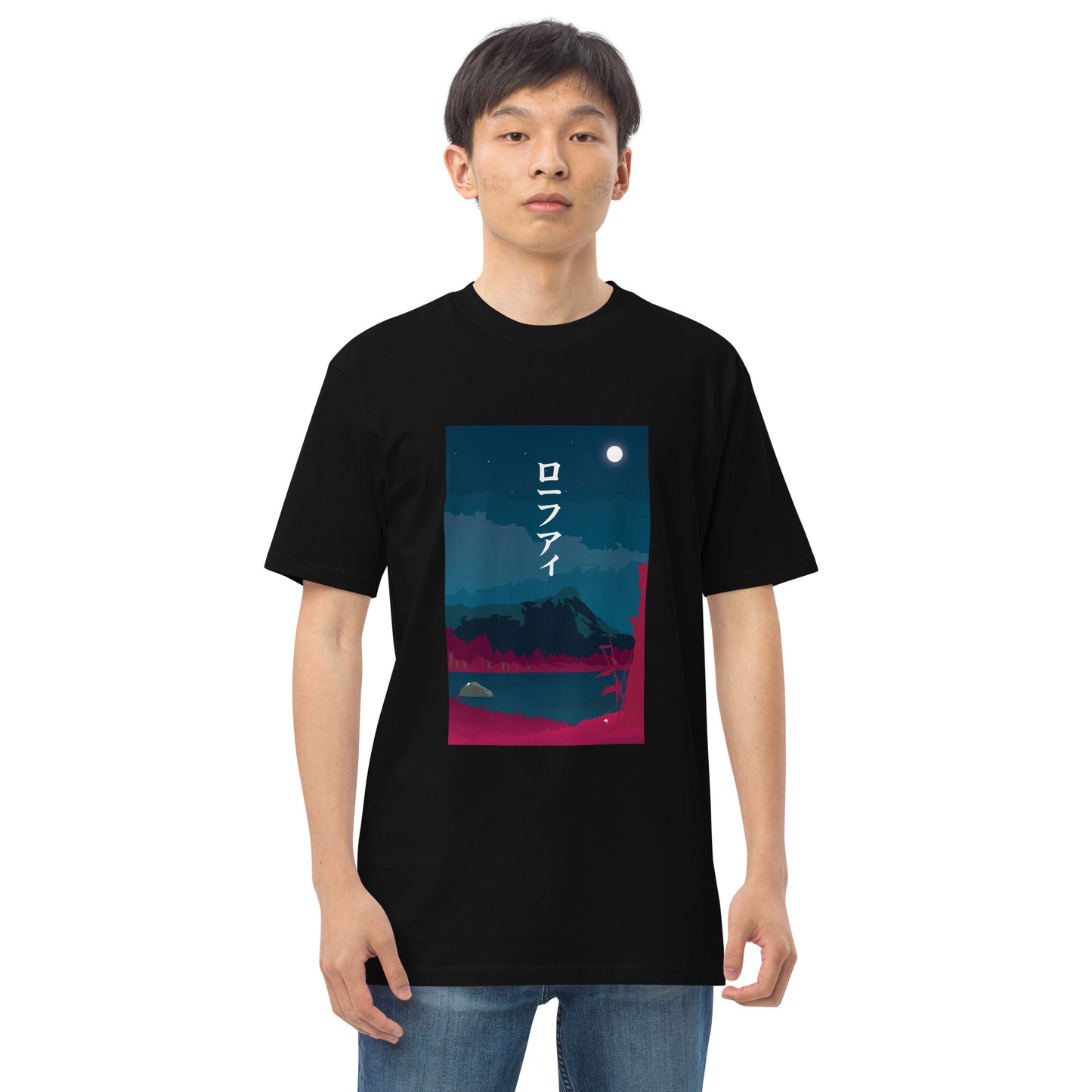 Lo-Fi Diamond Head Men’s Premium Heavyweight Tee