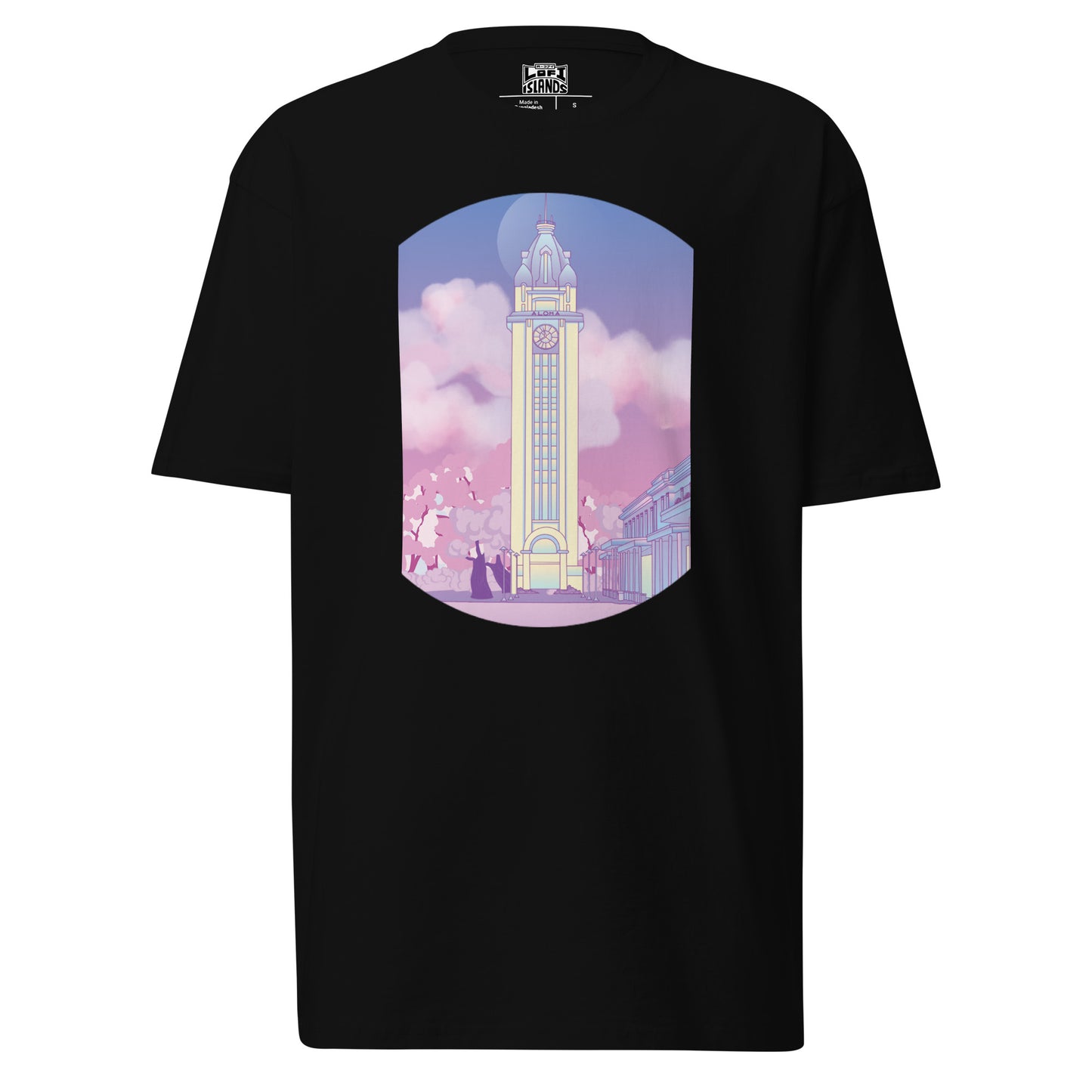 Aloha Tower x Lo-Fi Islands Men’s Premium Heavyweight Tee