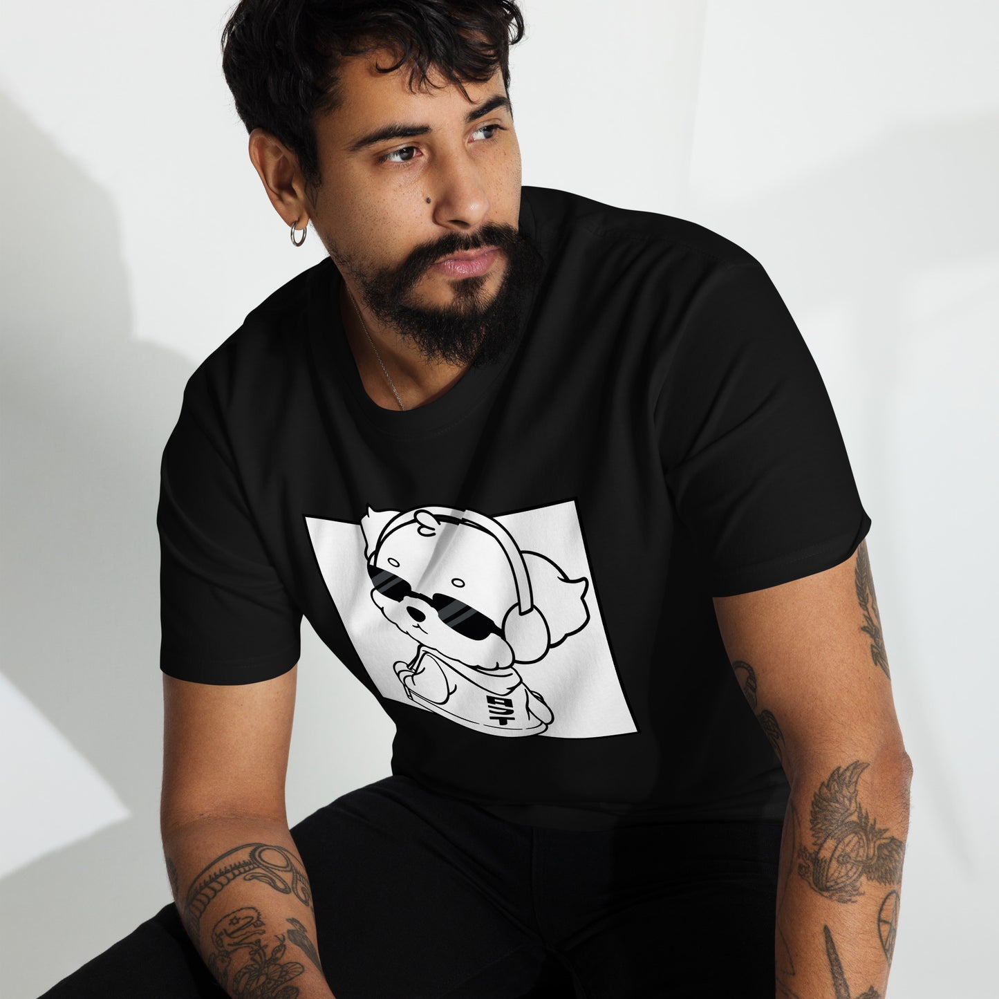 Lo-Fi Puppy Men’s Premium Heavyweight Tee