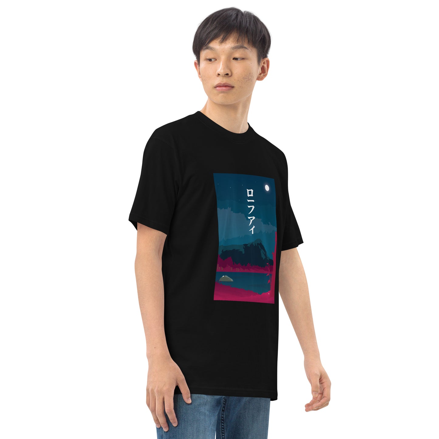 Lo-Fi Diamond Head Men’s Premium Heavyweight Tee