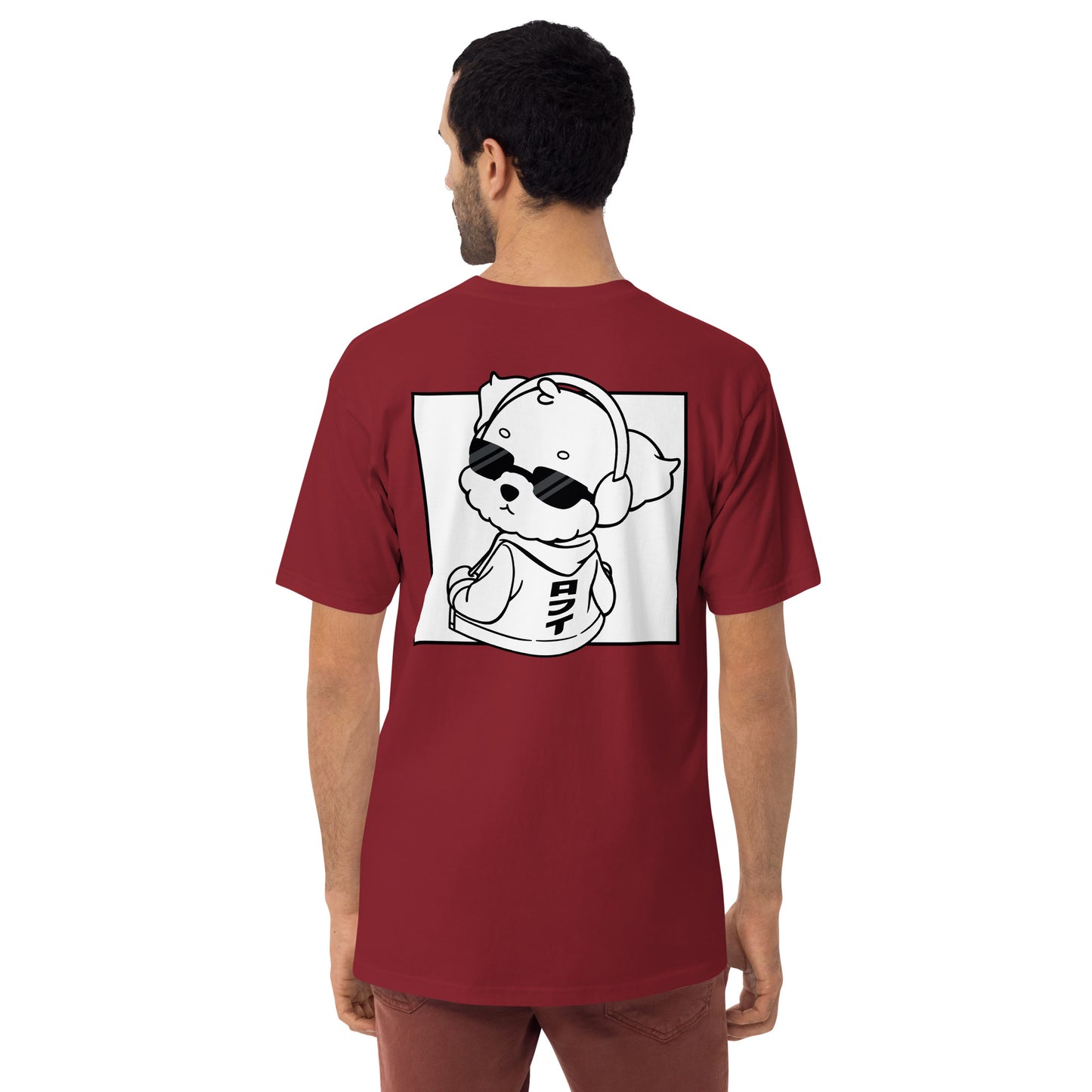 Lo-Fi Puppy ReMix Men’s Premium Heavyweight Tee